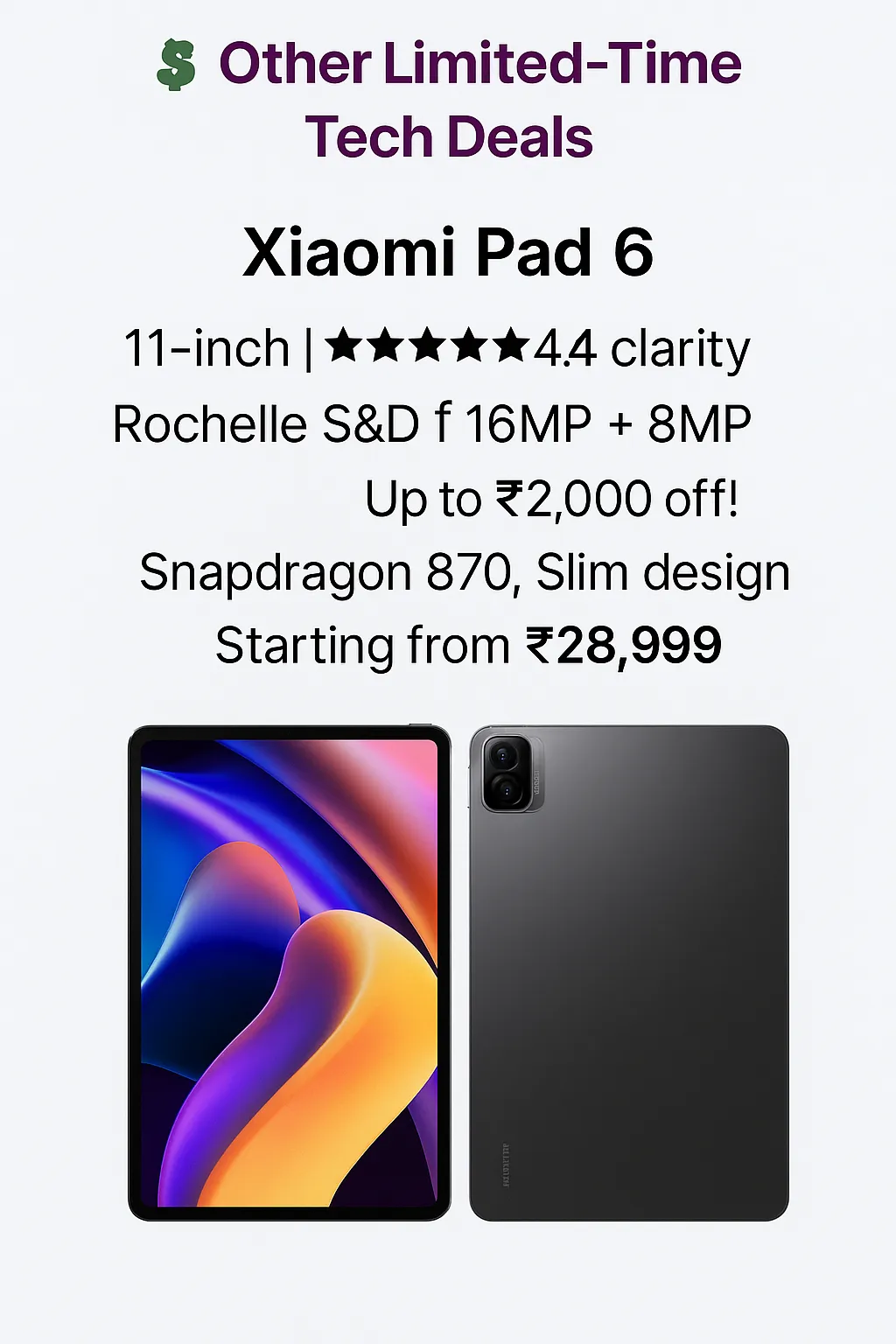 Xiaomi Pad 6