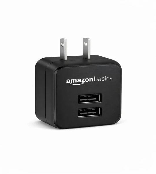 Amazon Basics Dual USB Charger (Bluetooth)
