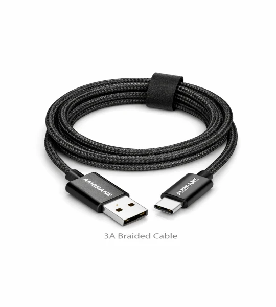 Ambrane 3A Braided Cable (Android)